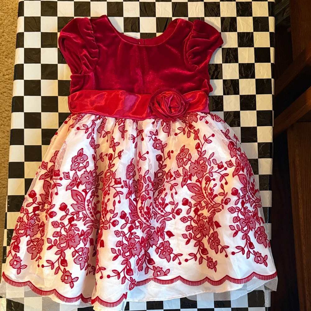 Jona Michelle Vibrant Red Dress